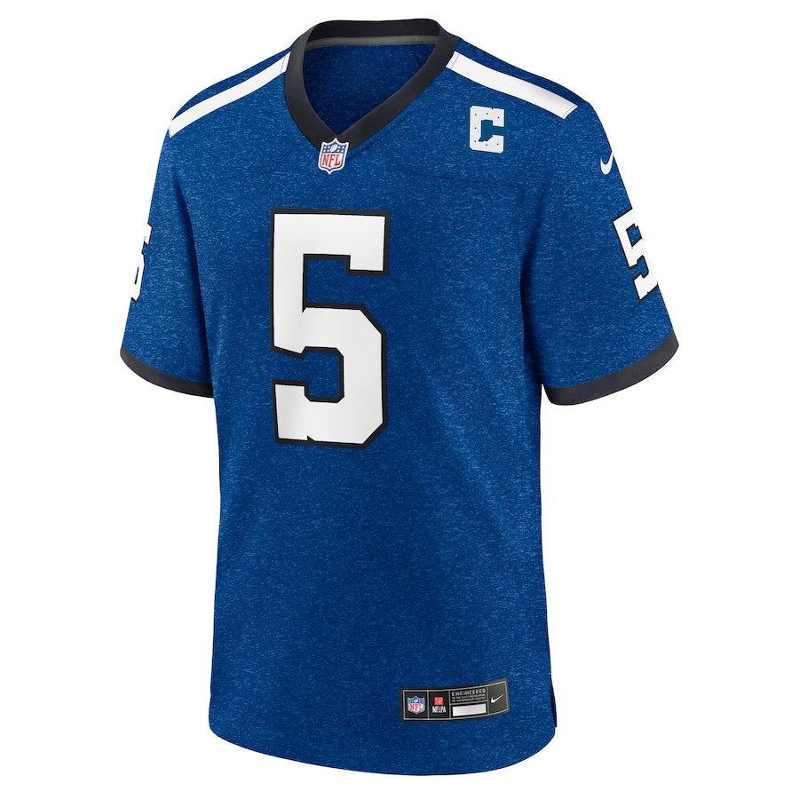 Indianapolis Colts Anthony Richardson Royal Indiana Nights Alternate Game Jersey - Sportcify High Quality American Football Jerseys | NFL Jerseys