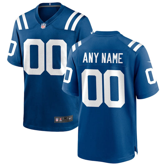 Indianapolis Colts Royal Custom Game Jersey - Sportcify High Quality American Football Jerseys | NFL Jerseys