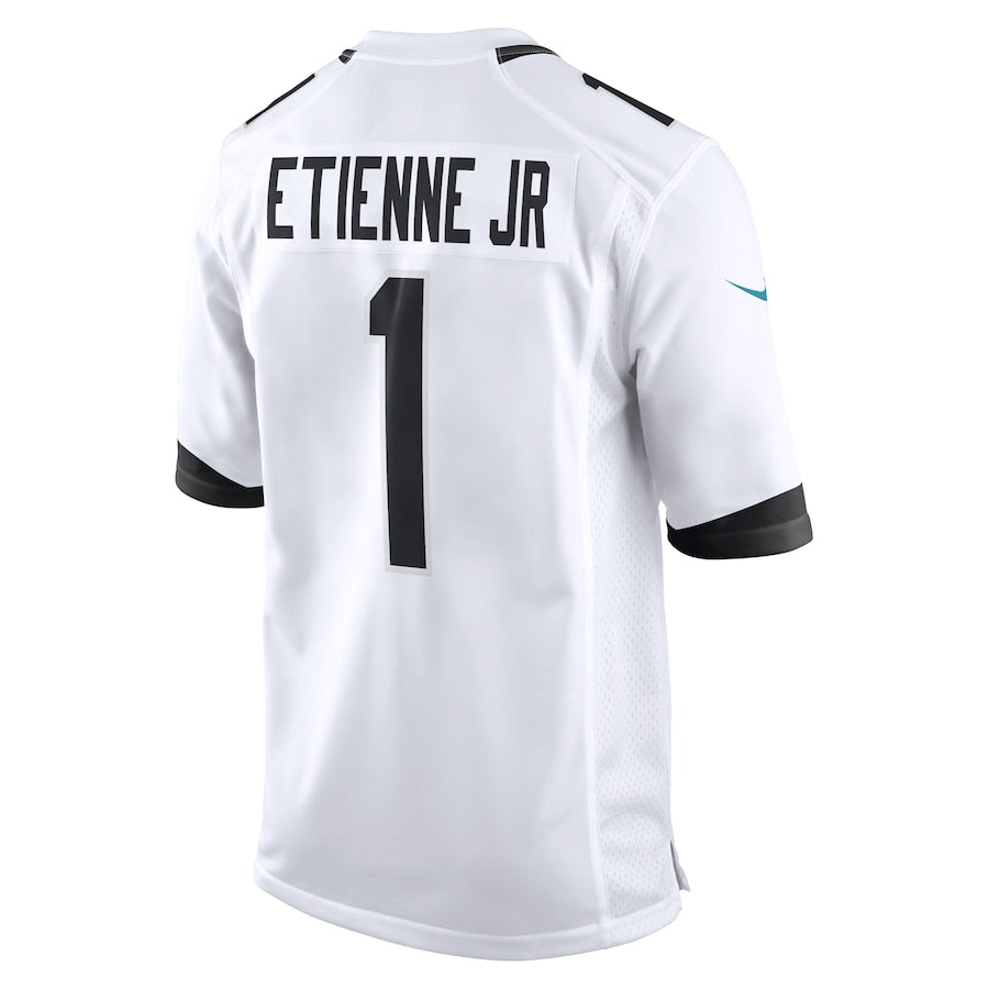 Jacksonville Jaguars Travis Etienne Jr. White Game Player Jersey - Sportcify High Quality American Football Jerseys | NFL Jerseys