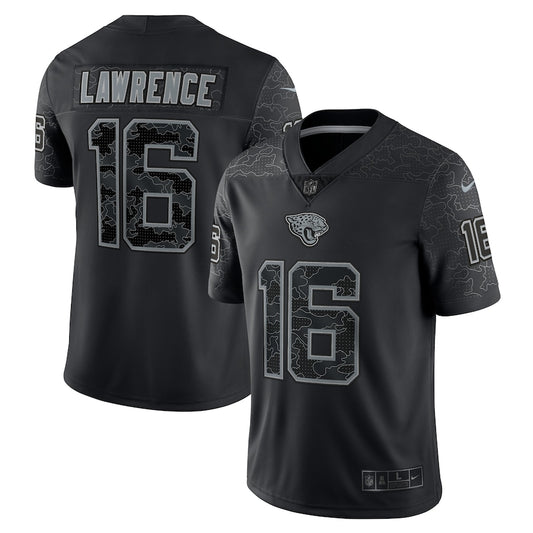 Jacksonville Jaguars Trevor Lawrence Black RFLCTV Limited Jersey - Sportcify High Quality American Football Jerseys | NFL Jerseys