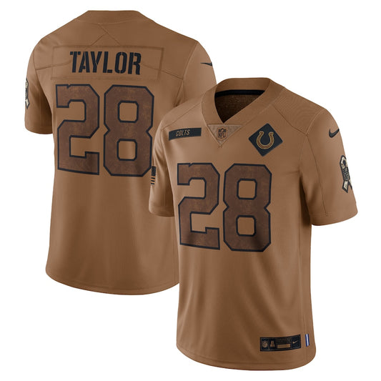 Jonathan Taylor Brown Indianapolis Colts 2023 Salute To Service Limited Jersey - Sportcify High Quality American Football Jerseys | NFL Jerseys