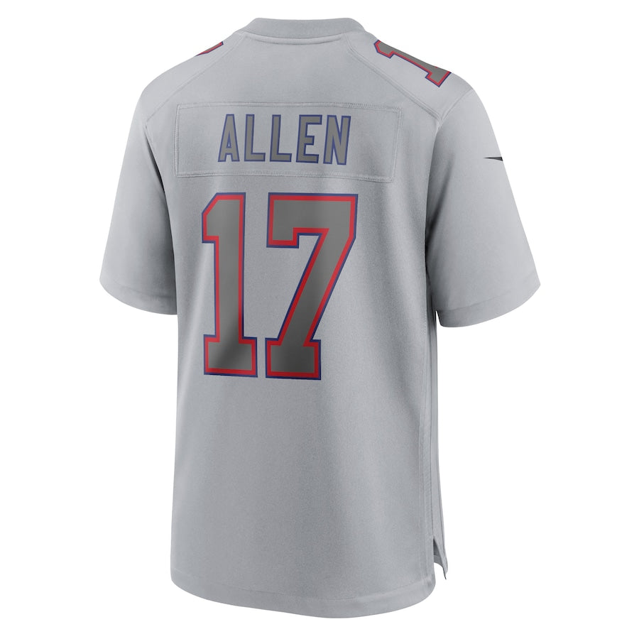 Josh Allen Buffalo Bills Gray Atmosphere Fashion Game - Jersey - Sportcify High Quality American Football Jerseys | NFL Jerseys