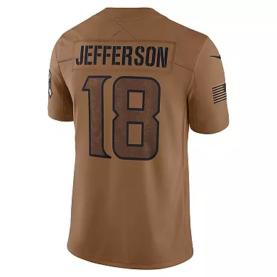 Justin Jefferson Brown Minnesota Vikings 2023 Salute To Service Limited Jersey - Sportcify High Quality American Football Jerseys | NFL Jerseys