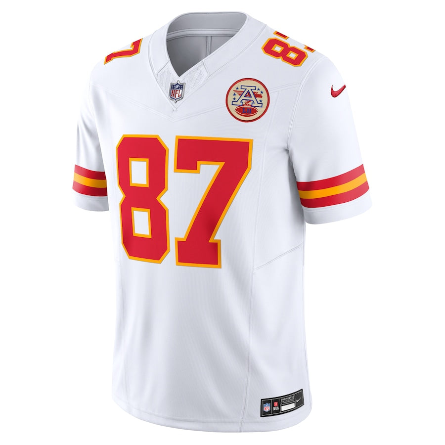 Kansas City Chiefs Travis Kelce White Jersey - Sportcify High Quality American Football Jerseys | NFL Jerseys