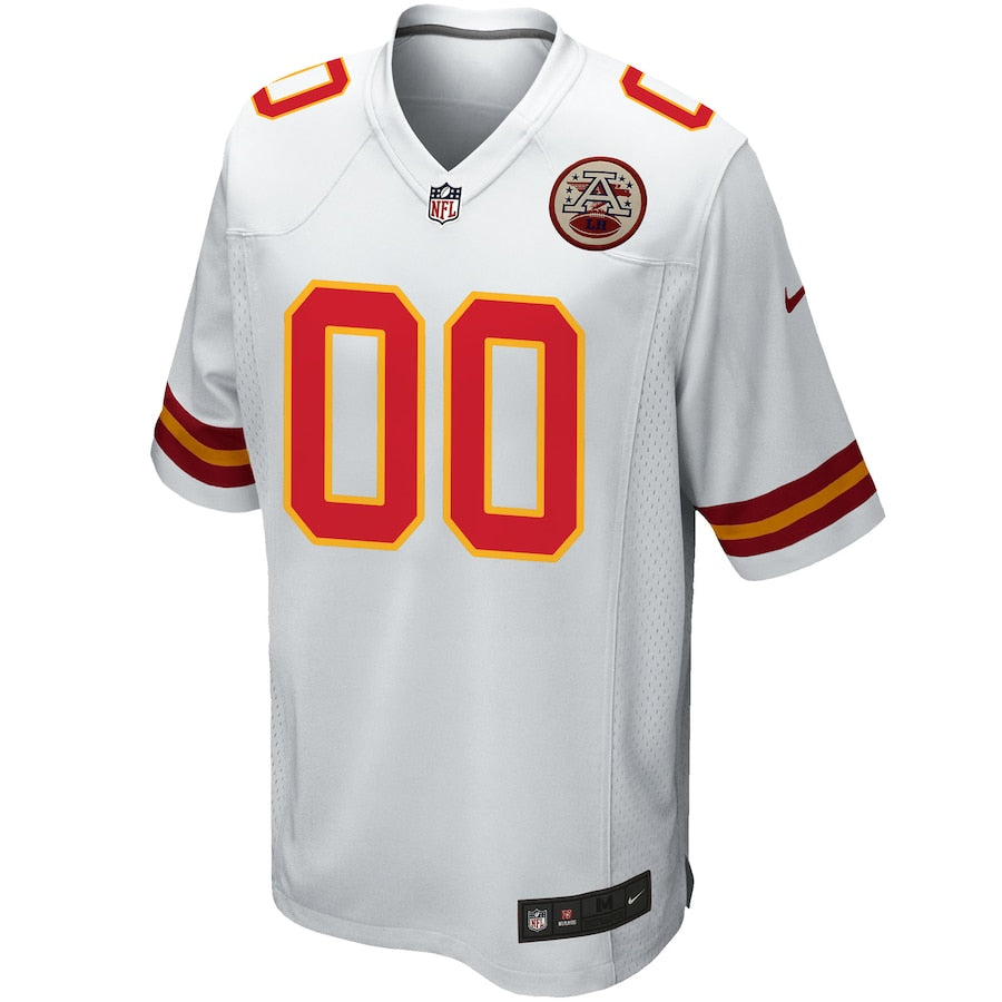 Kansas City Chiefs White Custom Game Jersey - Sportcify High Quality American Football Jerseys | NFL Jerseys