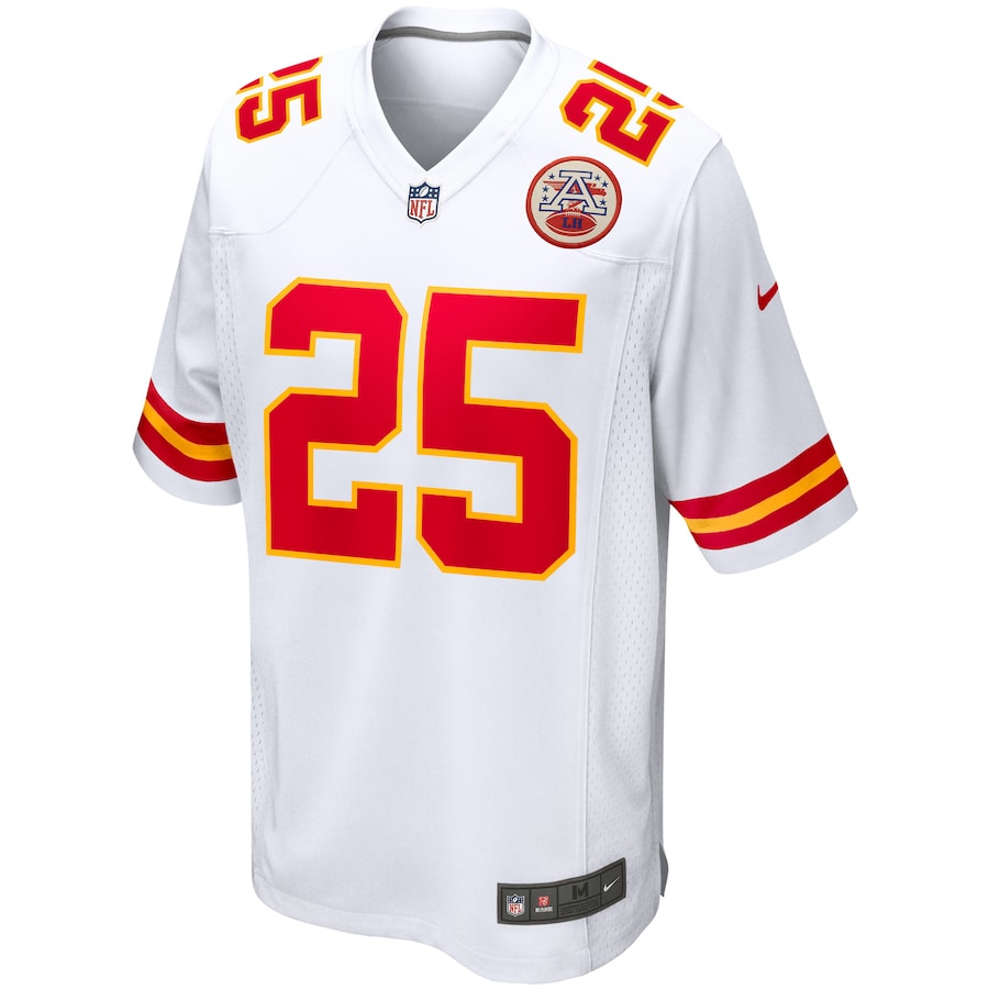 Kansas City Chiefs Clyde Edwards-Helaire White Game Jersey - Sportcify High Quality American Football Jerseys | NFL Jerseys