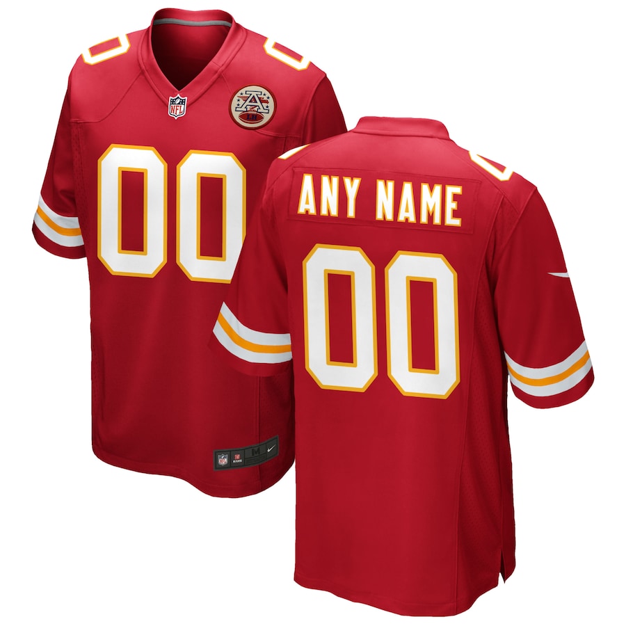 Kansas City Chiefs Red Custom Game Jersey - Sportcify High Quality American Football Jerseys | NFL Jerseys