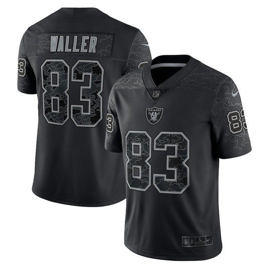 Las Vegas Raiders Darren Waller Black RFLCTV Limited Jersey - Sportcify High Quality American Football Jerseys | NFL Jerseys