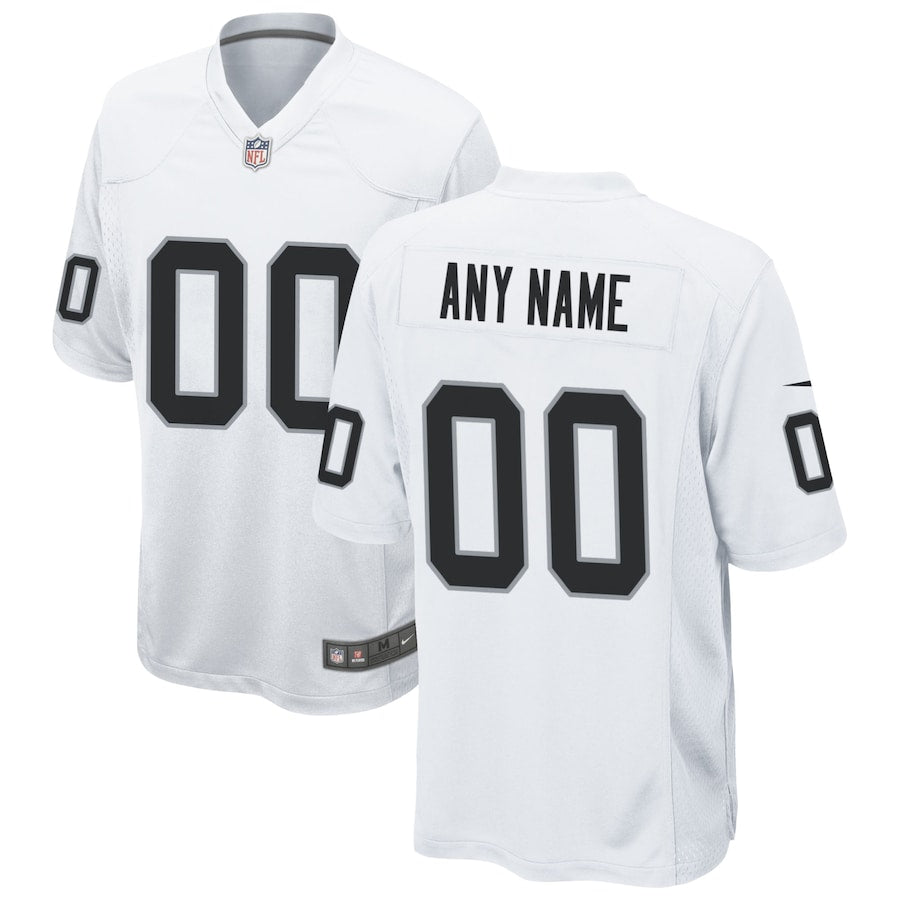 Las Vegas Raiders White Custom Game Jersey - Sportcify High Quality American Football Jerseys | NFL Jerseys