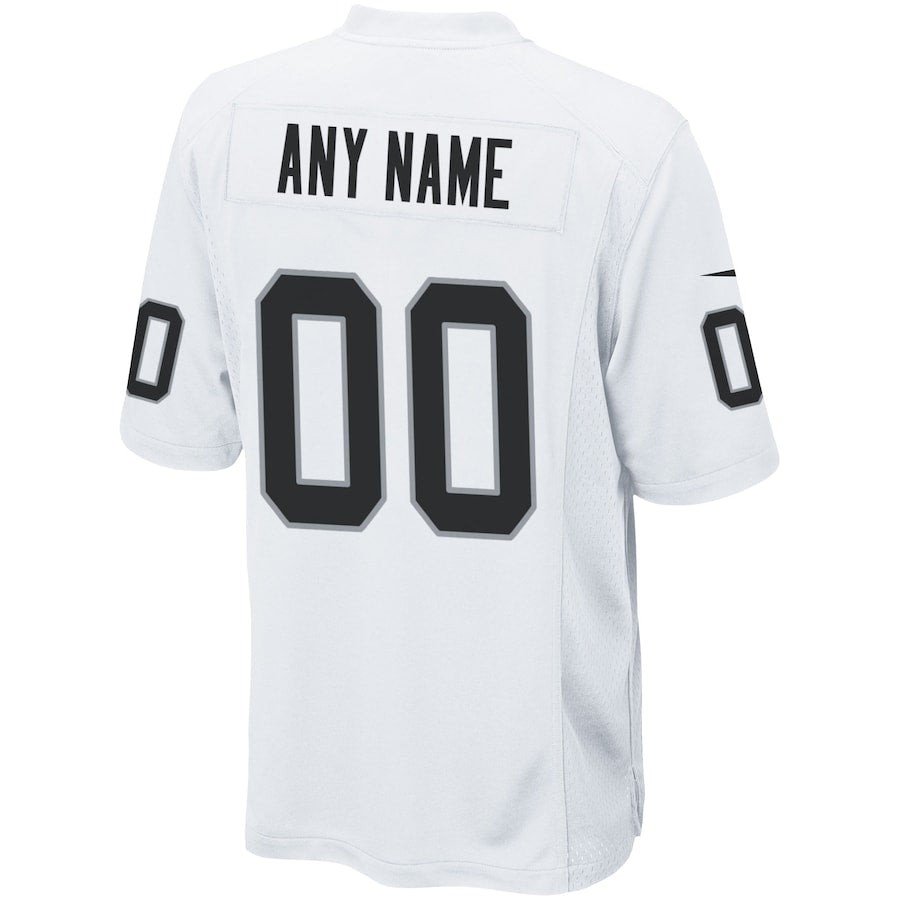 Las Vegas Raiders White Custom Game Jersey - Sportcify High Quality American Football Jerseys | NFL Jerseys