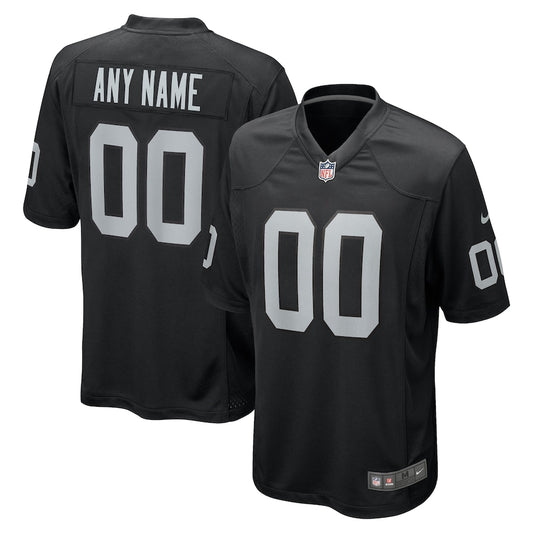 Las Vegas Raiders Black Custom Game Jersey - Sportcify High Quality American Football Jerseys | NFL Jerseys