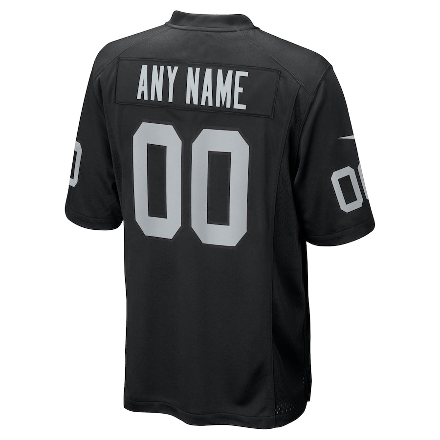 Las Vegas Raiders Black Custom Game Jersey - Sportcify High Quality American Football Jerseys | NFL Jerseys
