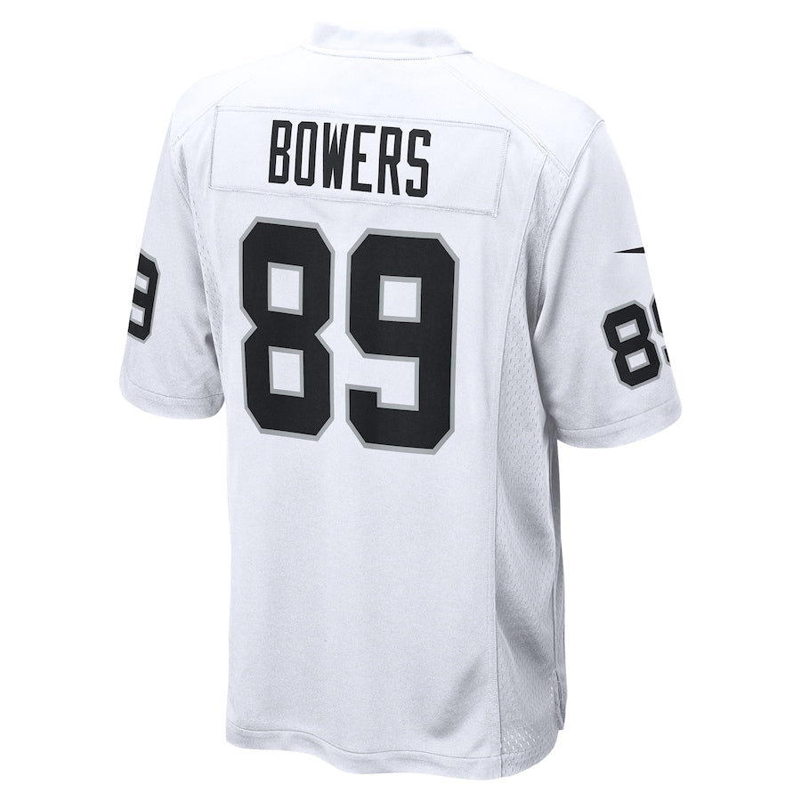 Las Vegas Raiders Brock Bowers White Game Jersey - Sportcify High Quality American Football Jerseys | NFL Jerseys