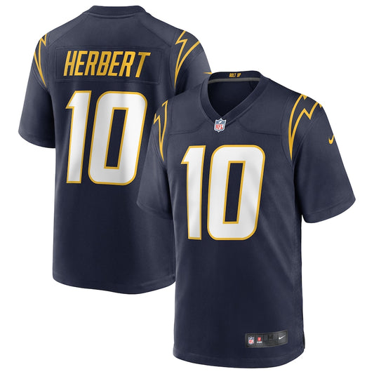 Los Angeles Chargers Justin Herbert Navy Alternate Game Jersey - Sportcify High Quality American Football Jerseys | NFL Jerseys