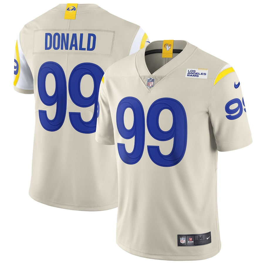 Los Angeles Rams Aaron Donald Bone Vapor Jersey - Sportcify High Quality American Football Jerseys | NFL Jerseys