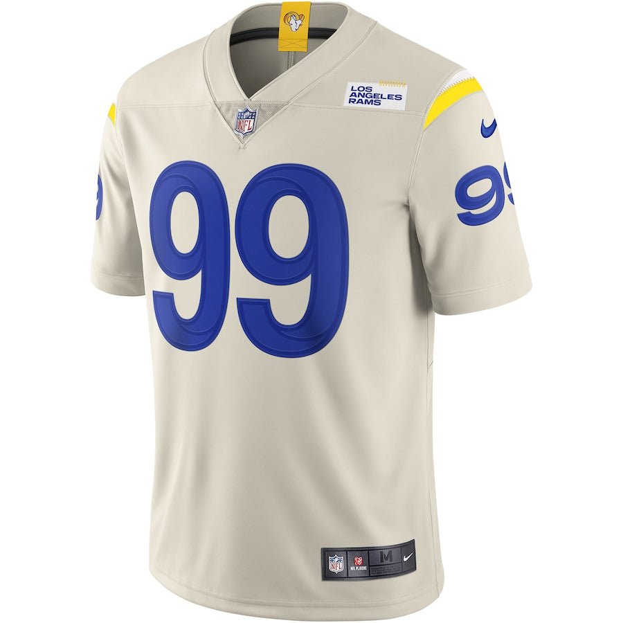 Los Angeles Rams Aaron Donald Bone Vapor Jersey - Sportcify High Quality American Football Jerseys | NFL Jerseys