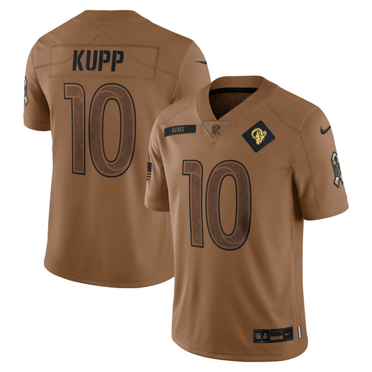 Los Angeles Rams Cooper Kupp Brown 2023 Salute To Service Limited Jersey - Sportcify High Quality American Football Jerseys | NFL Jerseys