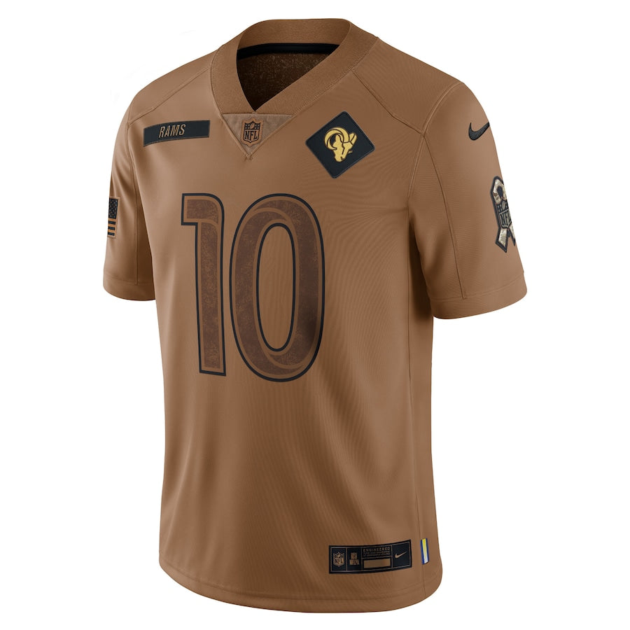 Los Angeles Rams Cooper Kupp Brown 2023 Salute To Service Limited Jersey - Sportcify High Quality American Football Jerseys | NFL Jerseys