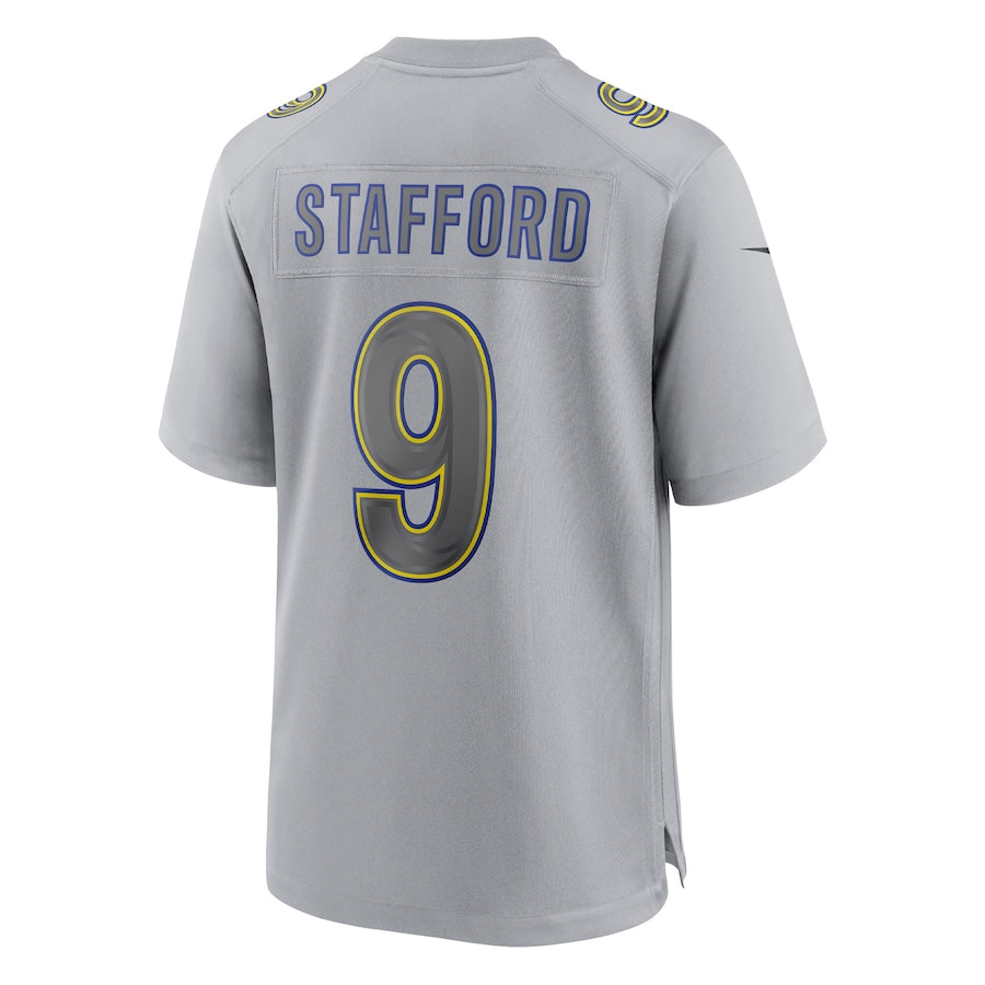 Los Angeles Rams Matthew Stafford Gray Atmosphere Fashion Game Jersey - Sportcify High Quality American Football Jerseys | NFL Jerseys