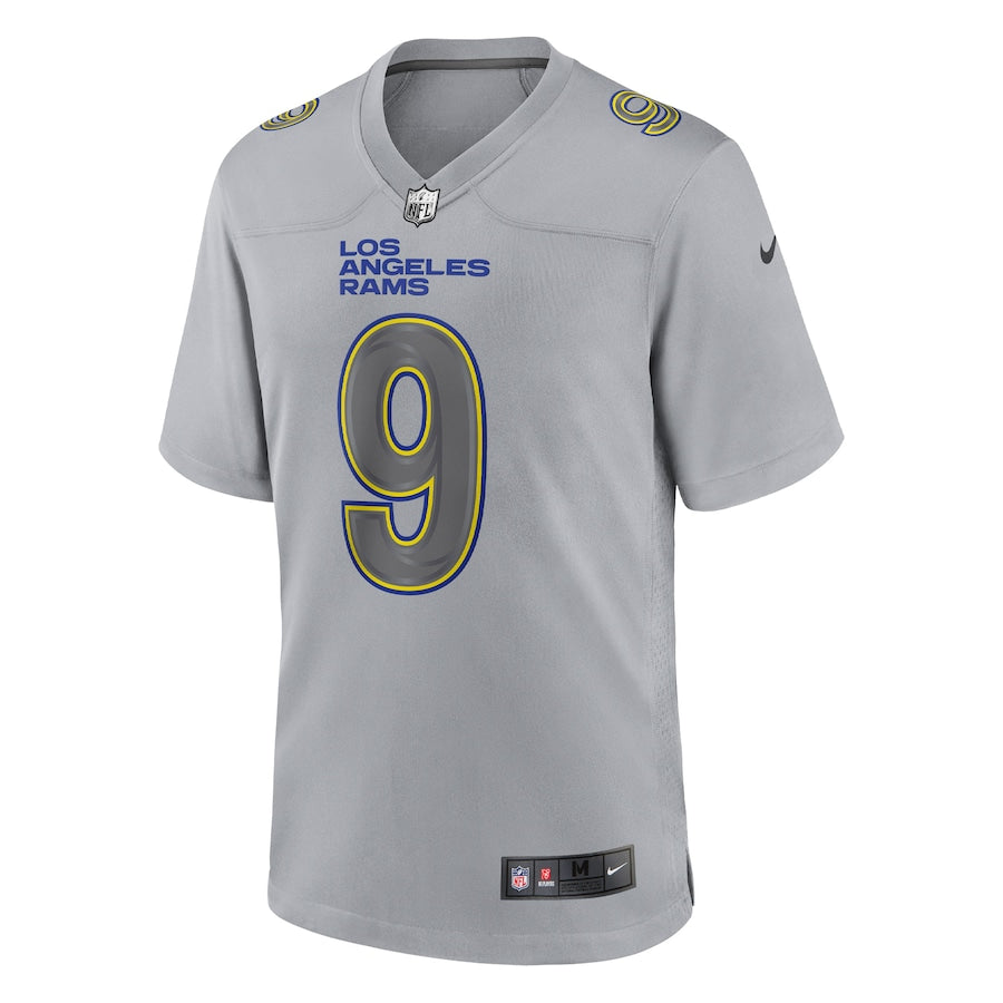 Los Angeles Rams Matthew Stafford Gray Atmosphere Fashion Game Jersey - Sportcify High Quality American Football Jerseys | NFL Jerseys