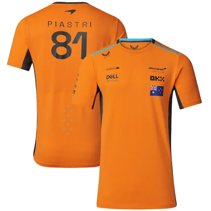 McLaren 2023 Team Oscar Piastri Driver Set Up T-Shirt