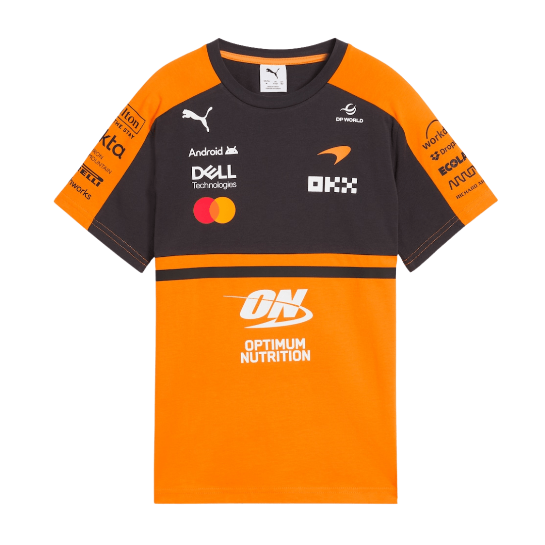 McLaren Team Papaya T-shirt 2026 | Formula 1 Shirt | Sportcify |