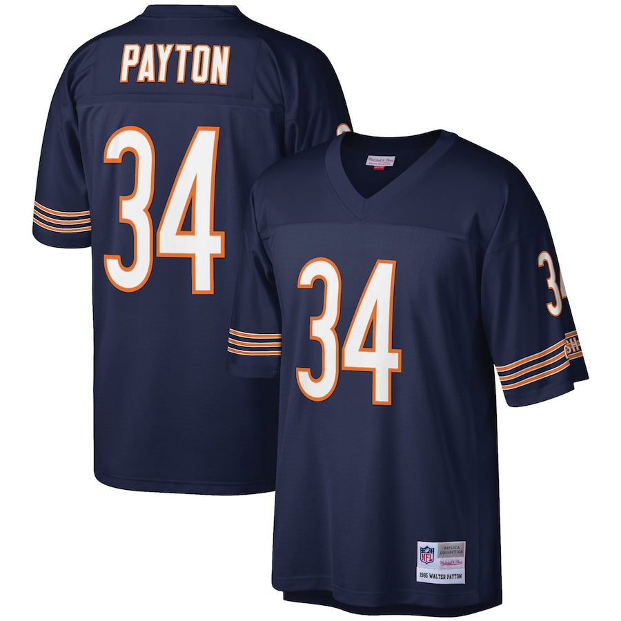 Men's Mitchell & Ness Walter Payton Navy Chicago Bears 1985 Authentic Retired Player - Jersey) - Sportcify High Quality American Football Jerseys | NFL Jerseys