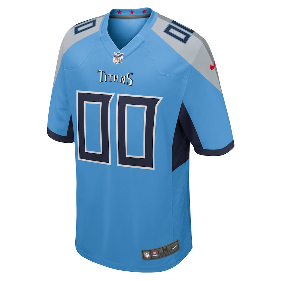 Men's Tennessee Titans Light Blue Alternate Custom Game Jersey - Sportcify High Quality American Football Jerseys | NFL Jerseys