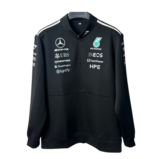 Mercedes - AMG F1 Half Zip 2026 - Long sleeved top - Black