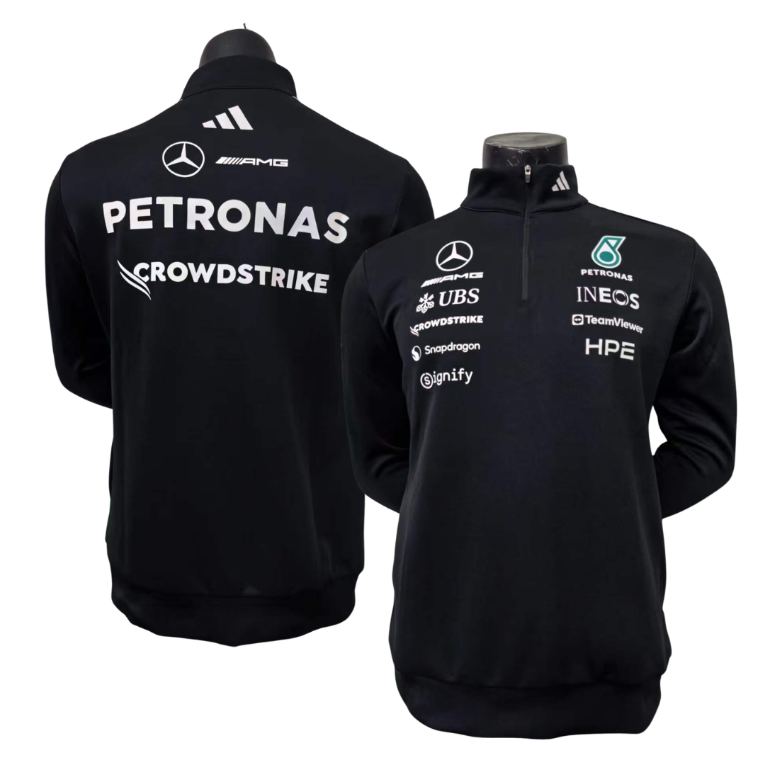 Mercedes - AMG F1 Half Zip 2026 - Long sleeved top - Black