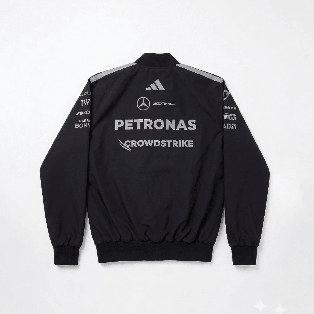 Mercedes 2026 Team Bomber Jacket | Formula One Polo Shirt | Sportcify |