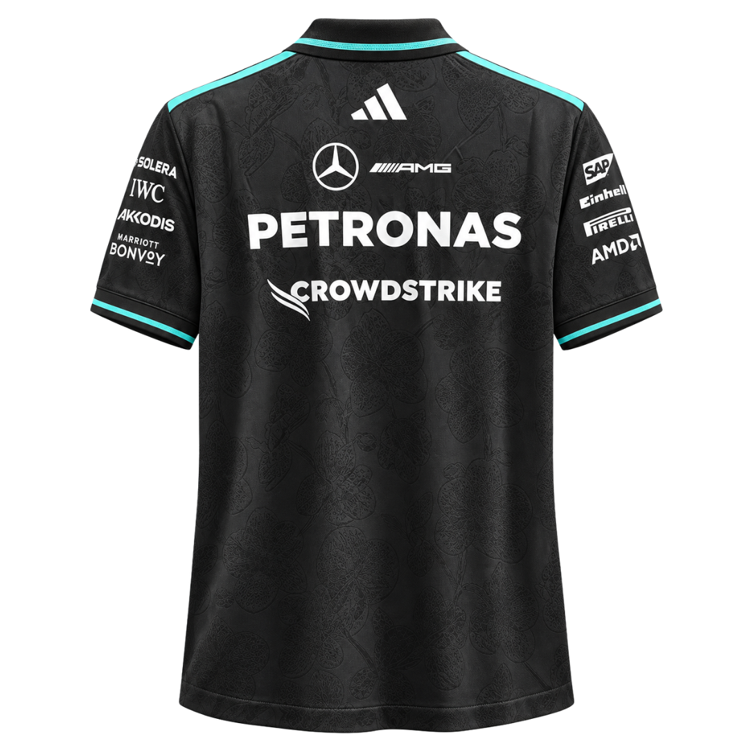 Mercedes F1 2026 Vanda Bloom Driver Black Polo