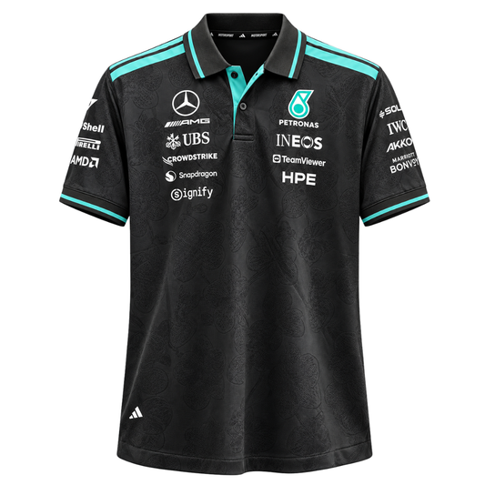 Mercedes F1 2026 Vanda Bloom Driver Black Polo
