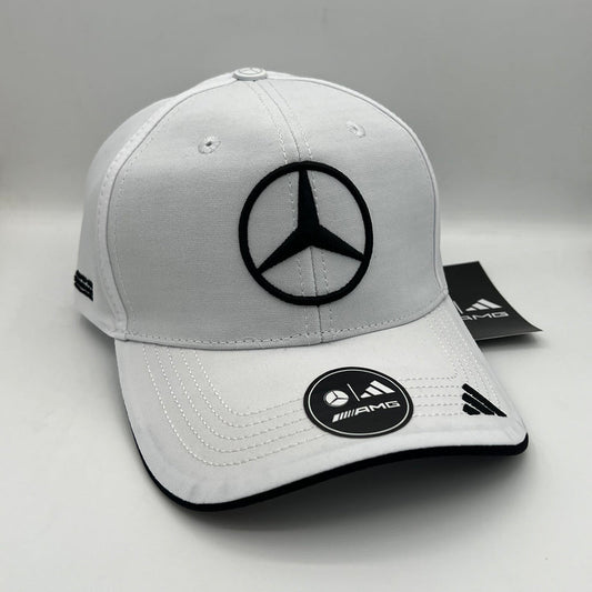 Mercedes AMG White Team Cap 2025 | Racing Cap | Sportcify |