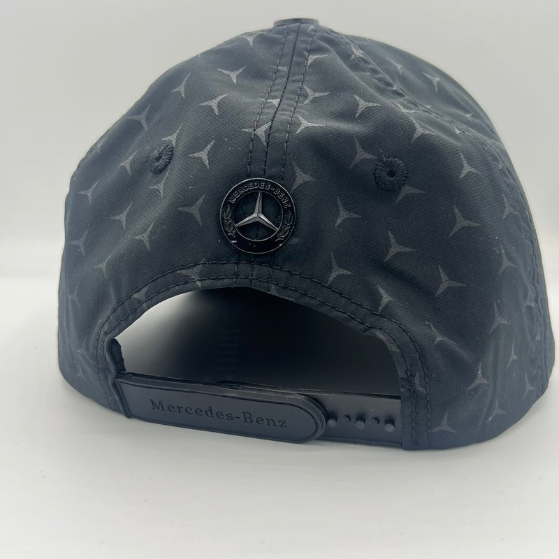 Mercedes Black Stealth Cap 2025 | Racing Cap | Sportcify |