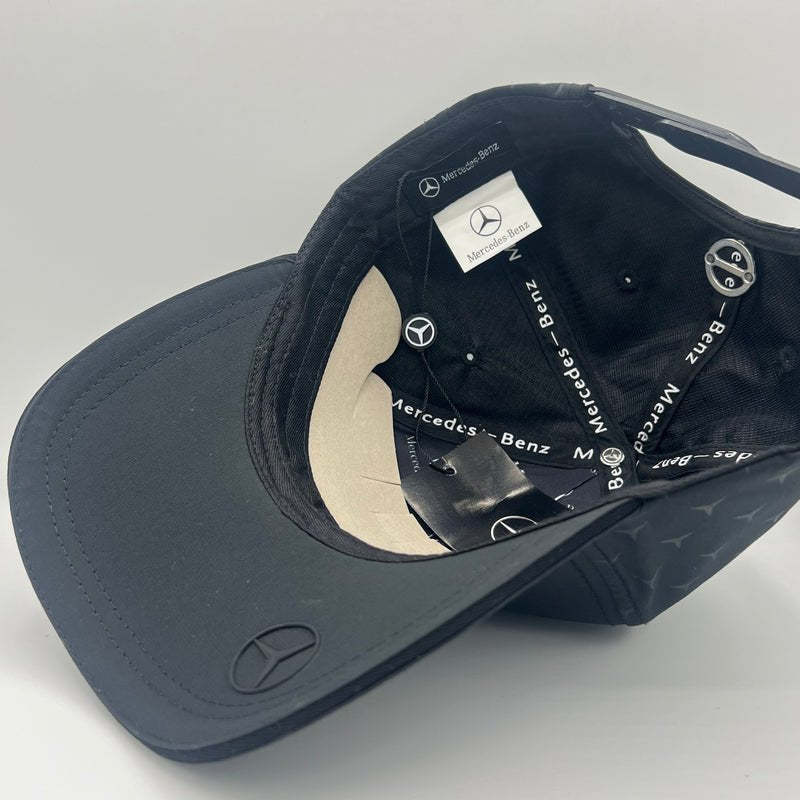Mercedes Black Stealth Cap 2025 | Racing Cap | Sportcify |
