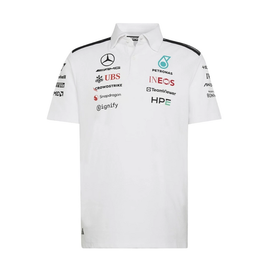 Mercedes F1 Team Polo 2026 - White