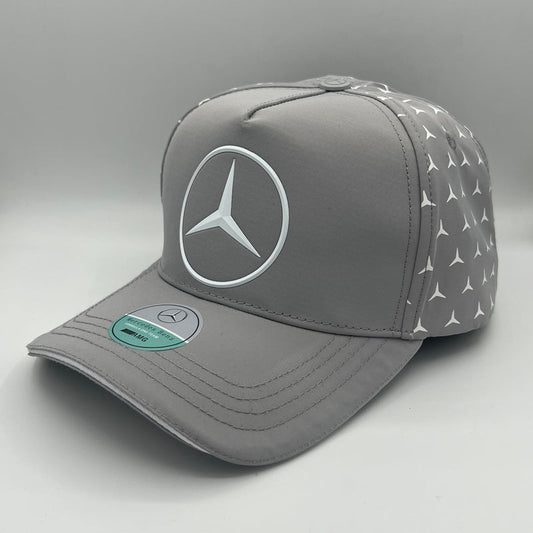Mercedes Gray Stealth Cap 2025 | Racing Cap | Sportcify |