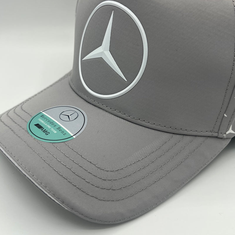 Mercedes Gray Stealth Cap 2025 | Racing Cap | Sportcify |