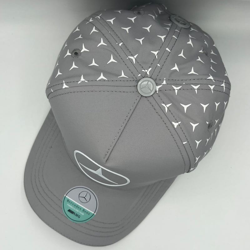 Mercedes Gray Stealth Cap 2025 | Racing Cap | Sportcify |