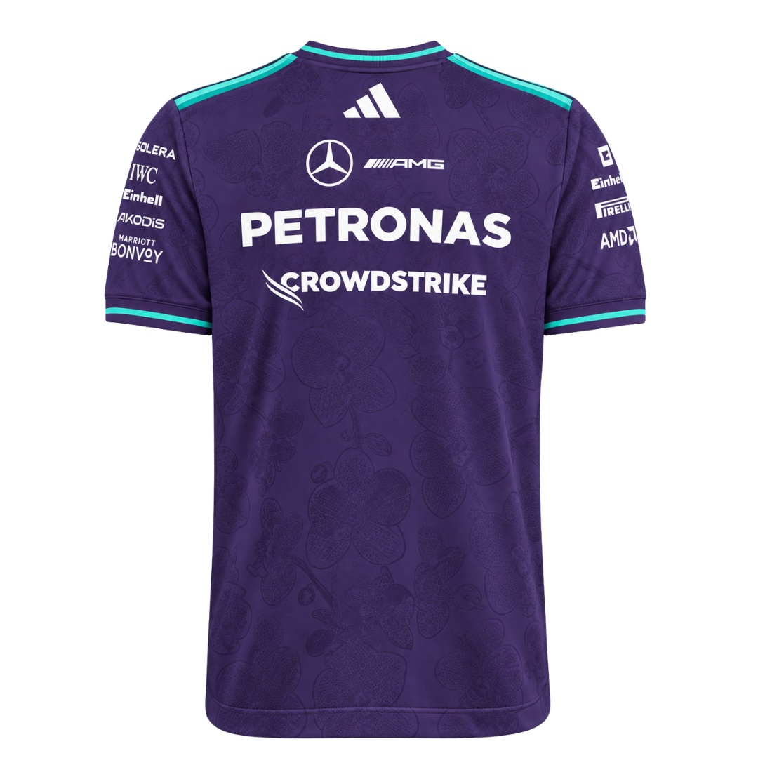 Mercedes F1 2026 Vanda Bloom Driver Purple Tee