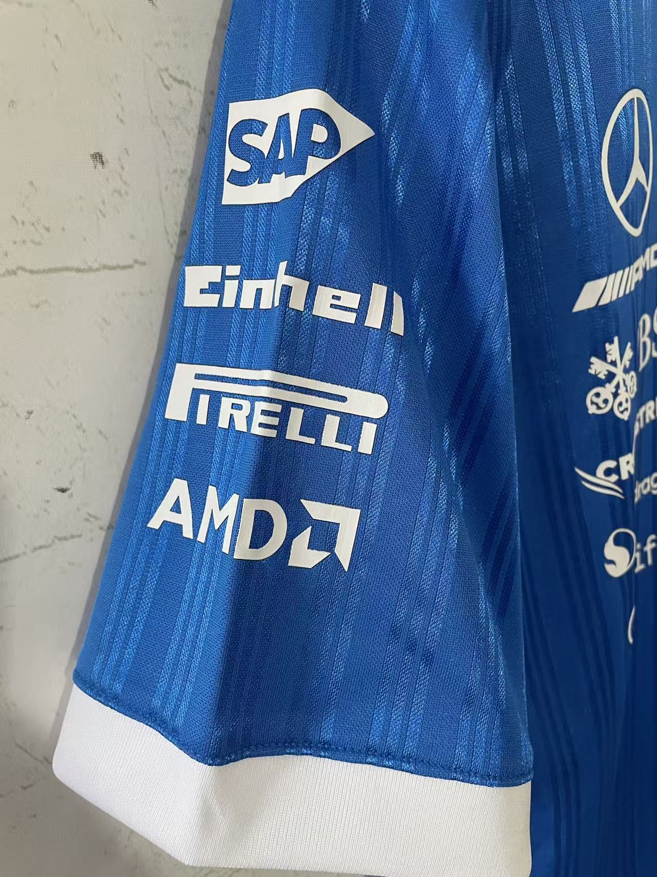 Mercedes Blue Wonder 2026 Team T-Shirt - Silverstone GP Special Edition
