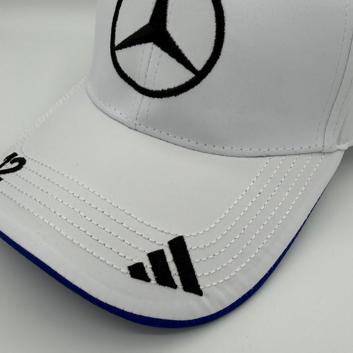 Mercedes Kimi 2026 ADI Driver White Cap - White