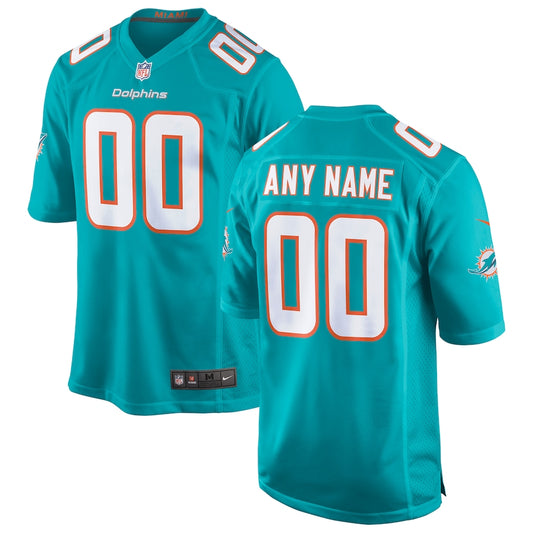 Miami Dolphins Aqua Custom Game Jersey - Sportcify High Quality American Football Jerseys | NFL Jerseys