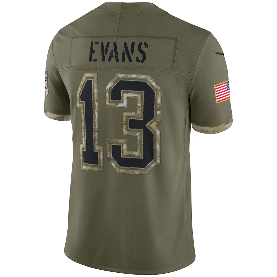 Mike Evans Olive Tampa Bay Buccaneers 2022 Salute To Service Limited Jersey - Sportcify High Quality American Football Jerseys | NFL Jerseys