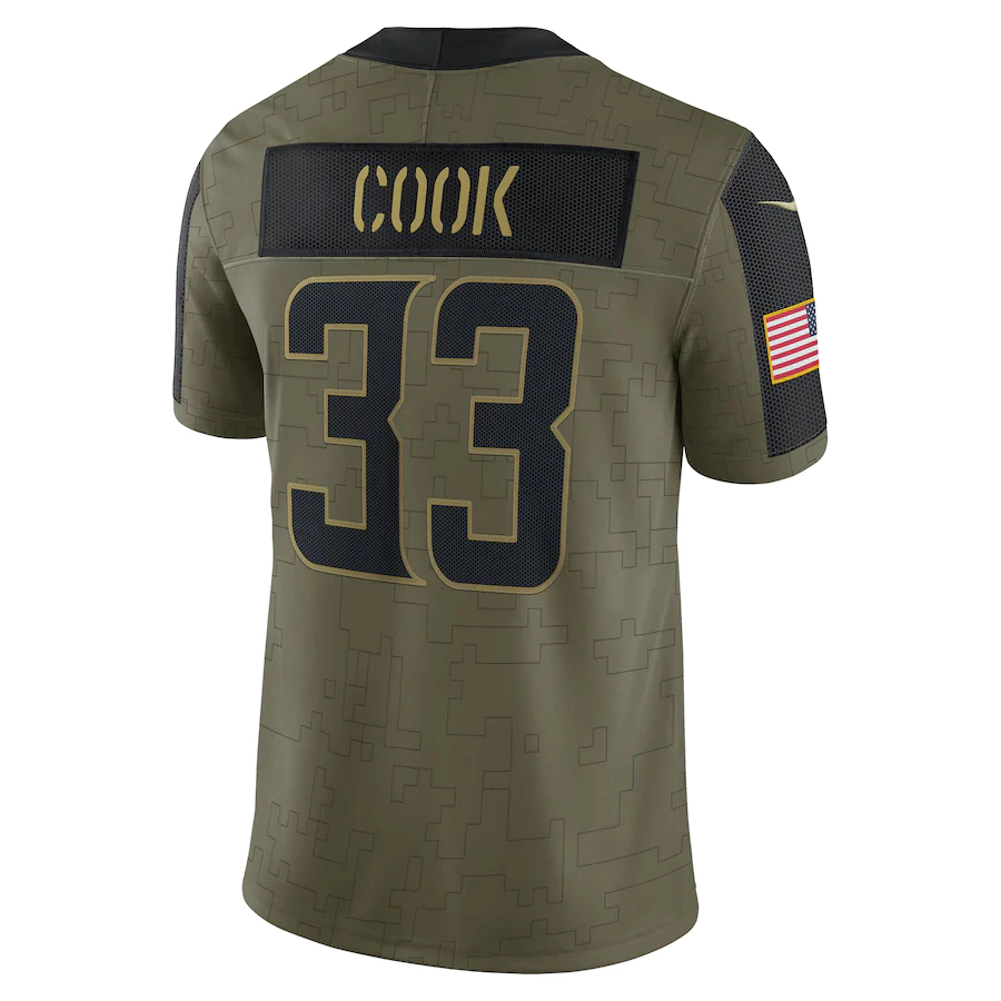 Minnesota Vikings Cook - Salute to Service 2021 Limited Jersey