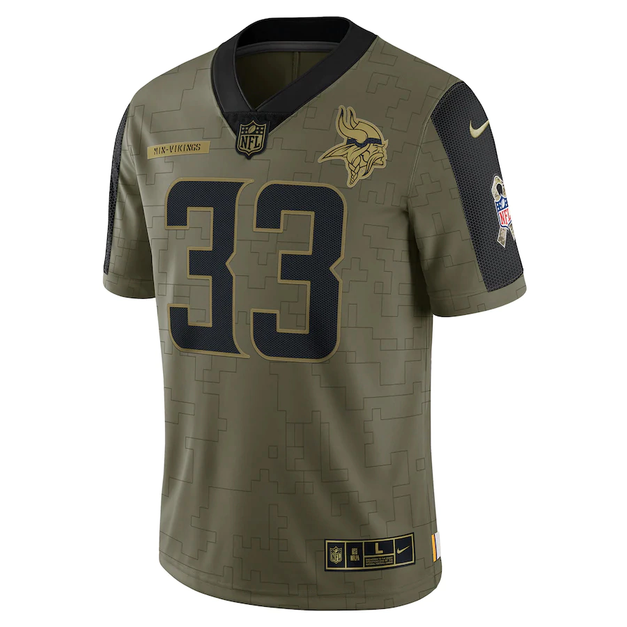 Minnesota Vikings Cook - Salute to Service 2021 Limited Jersey