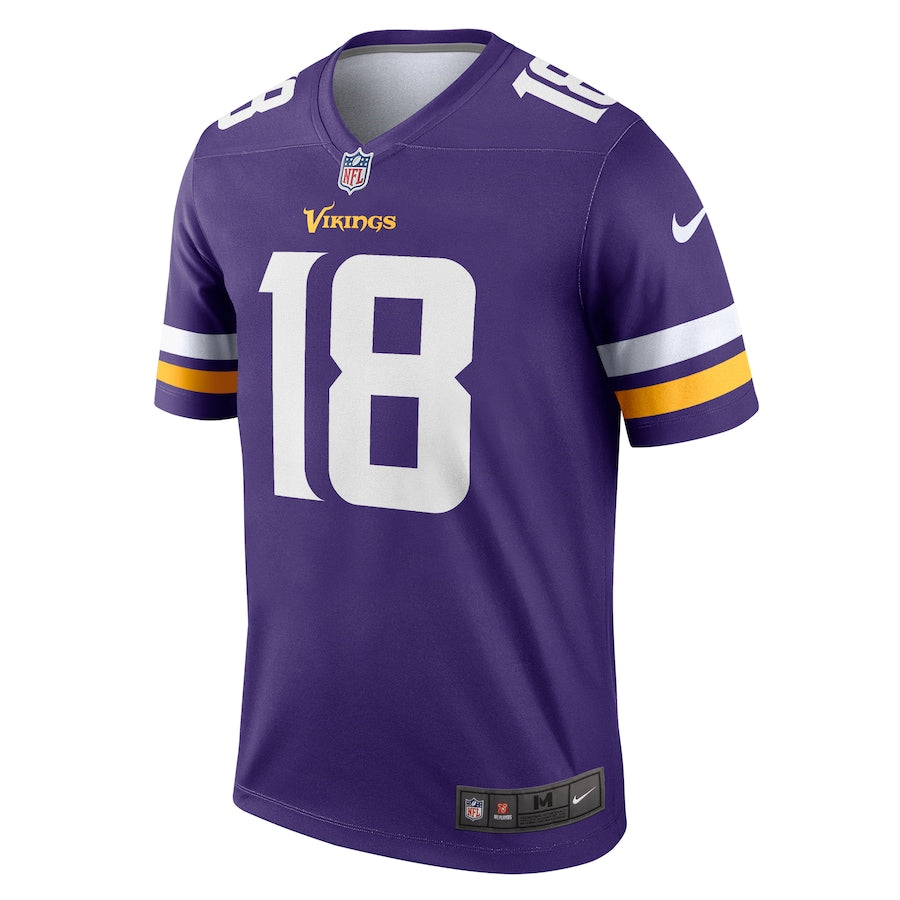 Minnesota Vikings Justin Jefferson Purple Legend Jersey - Sportcify High Quality American Football Jerseys | NFL Jerseys