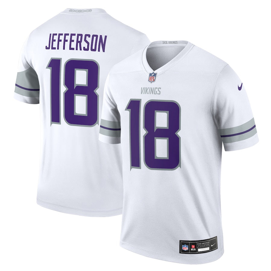 Minnesota Vikings Justin Jefferson White Alternate Legend Player Jersey - Sportcify High Quality American Football Jerseys | NFL Jerseys