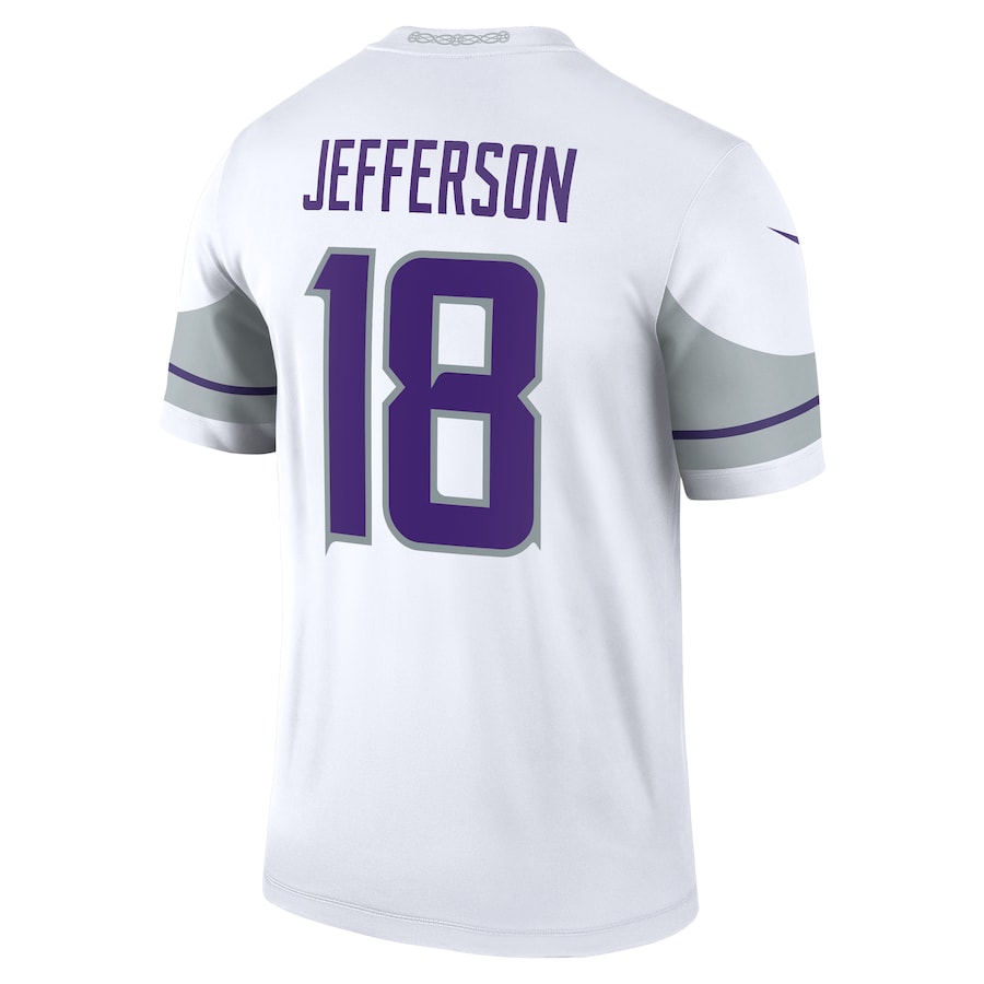 Minnesota Vikings Justin Jefferson White Alternate Legend Player Jersey - Sportcify High Quality American Football Jerseys | NFL Jerseys